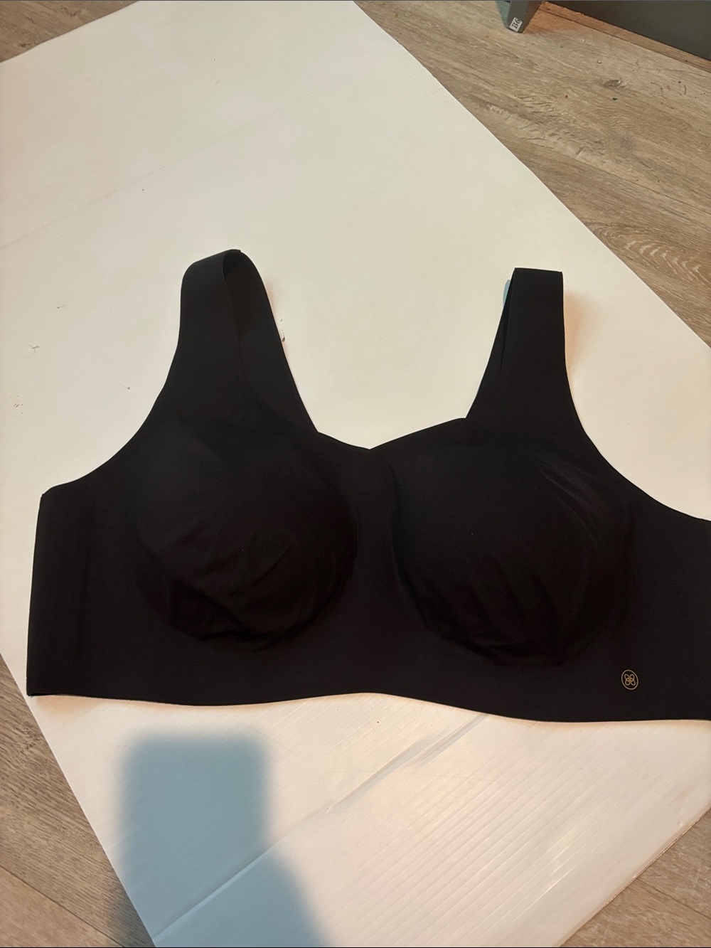 Honeylove Black Seamless Comfort Bra Plus Size 3X 44DD
